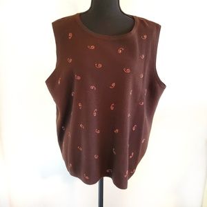 Lane Bryant size 18 sleeveless sweater